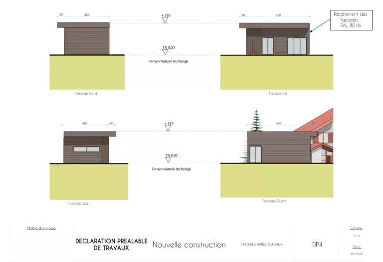 Projet M - Façades