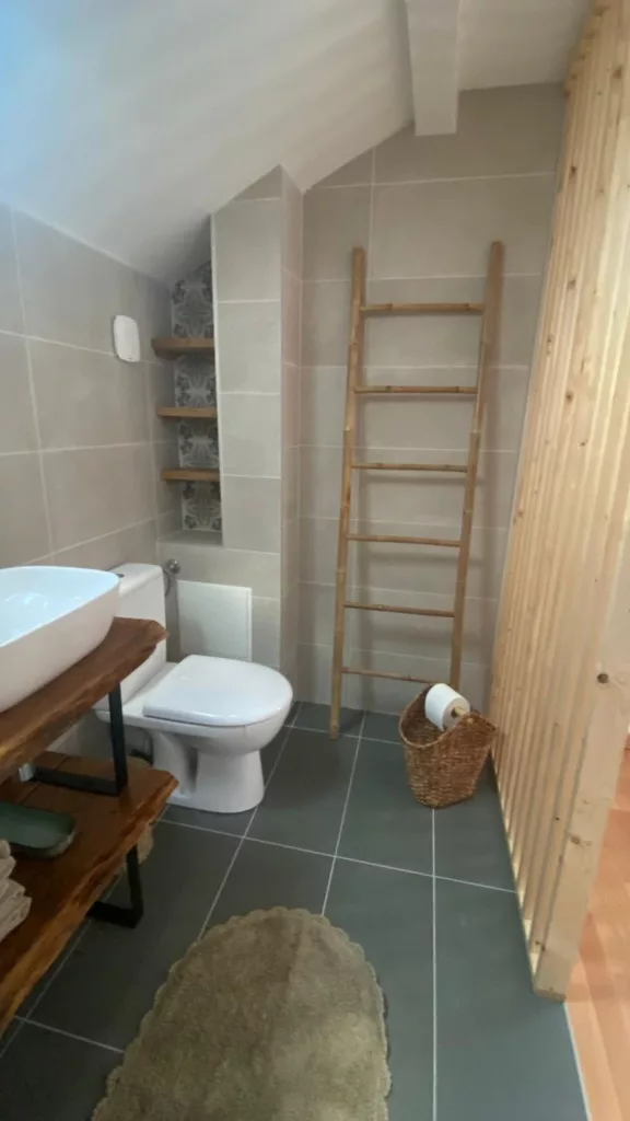 Salle d'eau de la suite par'entale